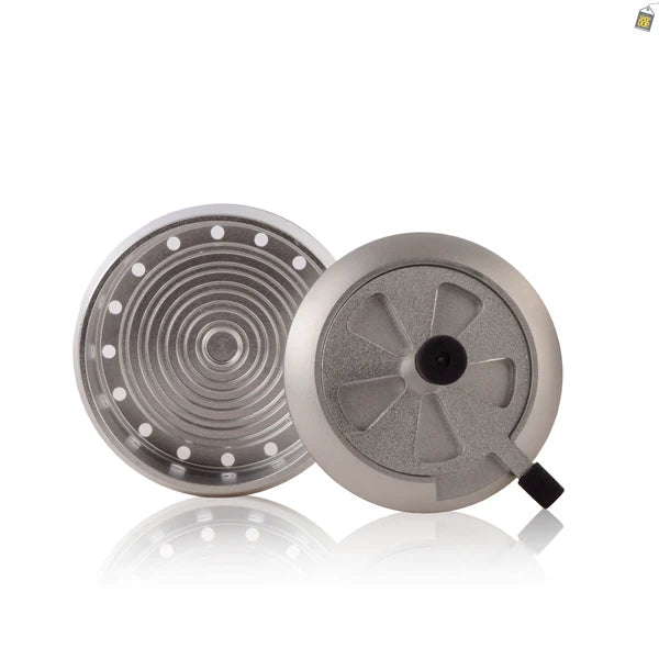 Pintop Hookah Heat Management Device (HMD) - Silver