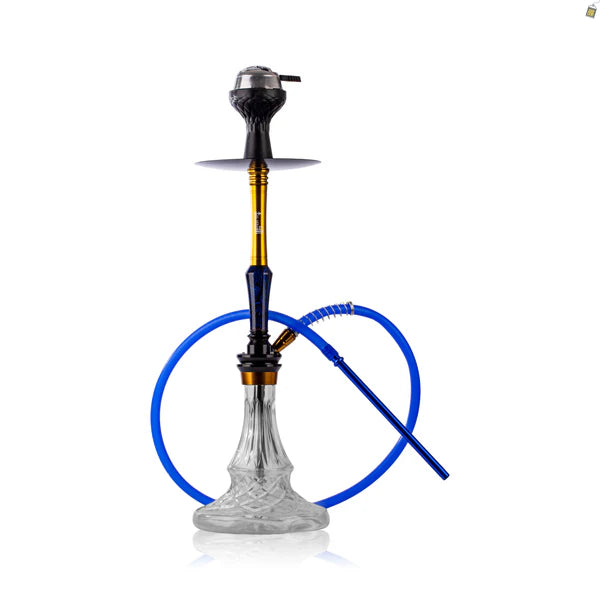 Crimson X Hookah - Blue