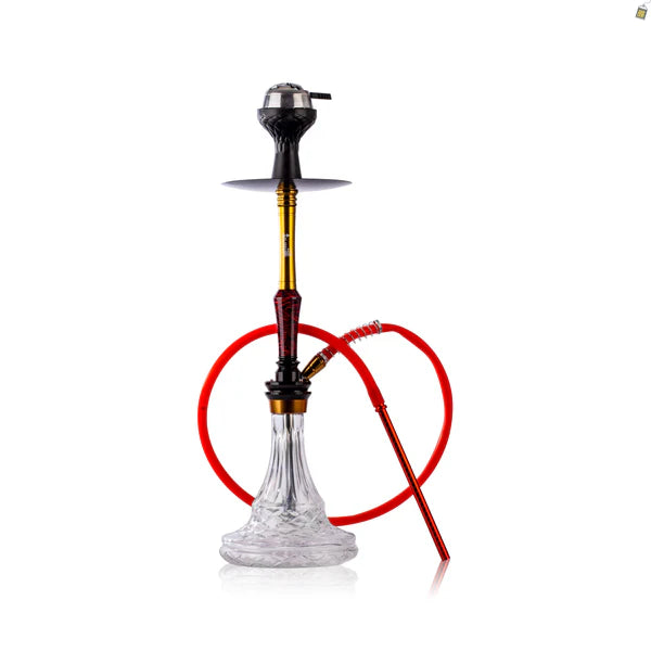 Crimson X Hookah - Red