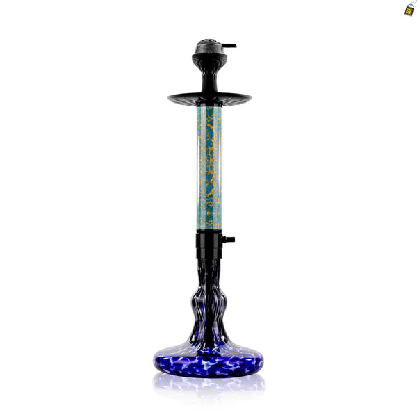 Dragon Flame Hookah - Blue