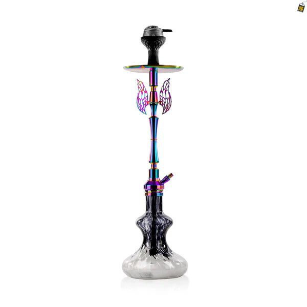 Horus Hookah with Wings - Black