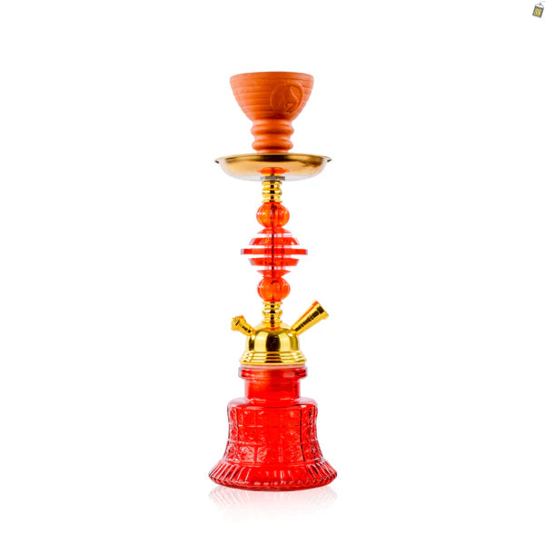 Saturn Pumpkin Hookah - Red