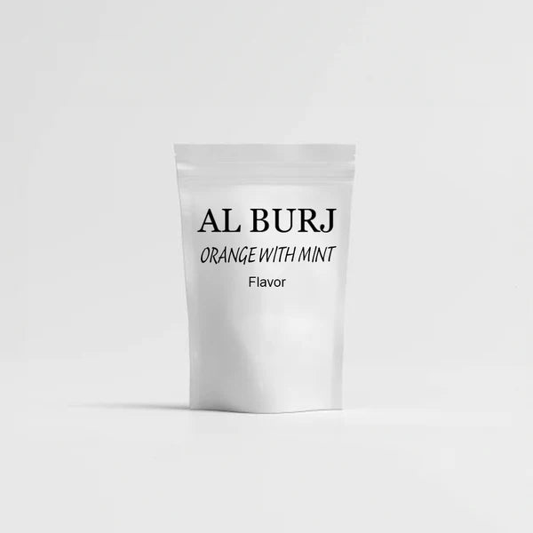 Al Burj Orange with Mint Hookah Flavor - 50g