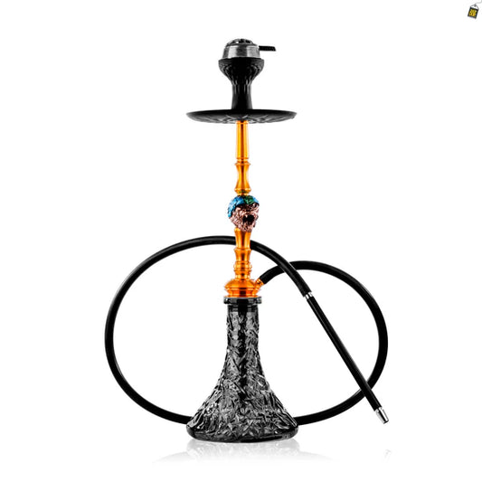 Angry Ape Hookah - Coffee / Rose Gold Face