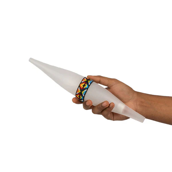 Bazooka Hookah Pipe Handle Only (Ice Chiller) - White