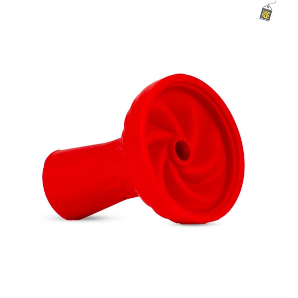 Blade Silicon Chillum for Hookah - Red
