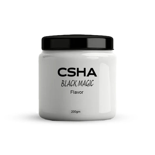 CSHA Black Magic Hookah Flavor - 200g Glass Jar