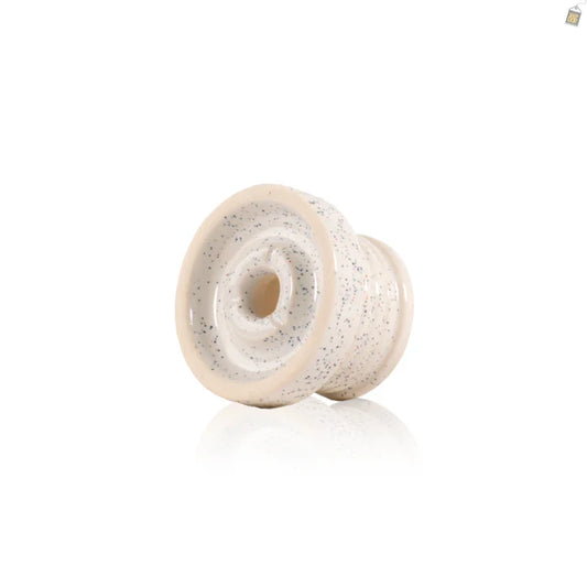 Candy Single Hole Ceramic Hookah Phunnel Bowl - Galaxy