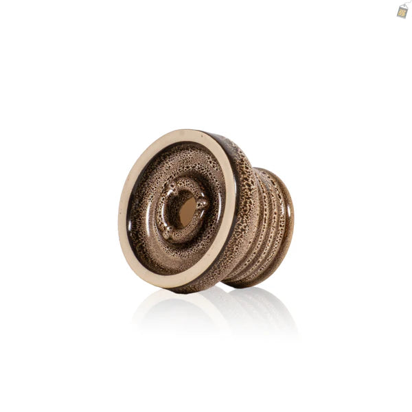 Candy Single Hole Ceramic Hookah Phunnel Bowl - Lava