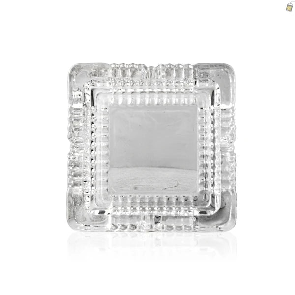 Cluster Small 4 Inch Ashtray - Transparent