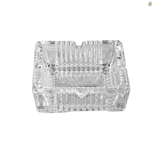 Cluster Small 4 Inch Ashtray - Transparent