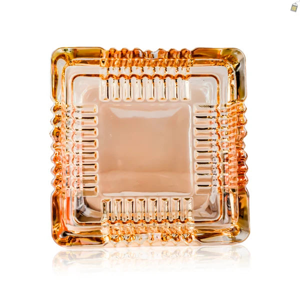 Cluster Long 6 Inch Ashtray - Gold