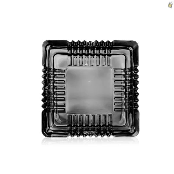 Cluster Long 6 Inch Ashtray - Grey