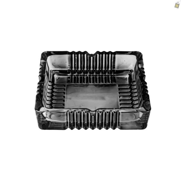 Cluster Long 6 Inch Ashtray - Grey