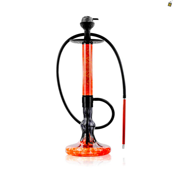 Dragon Flame Hookah - Red