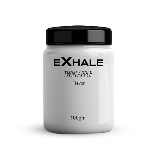 Exhale Twin Apple Hookah Flavor - 100g (Pre Mixed Handmade)