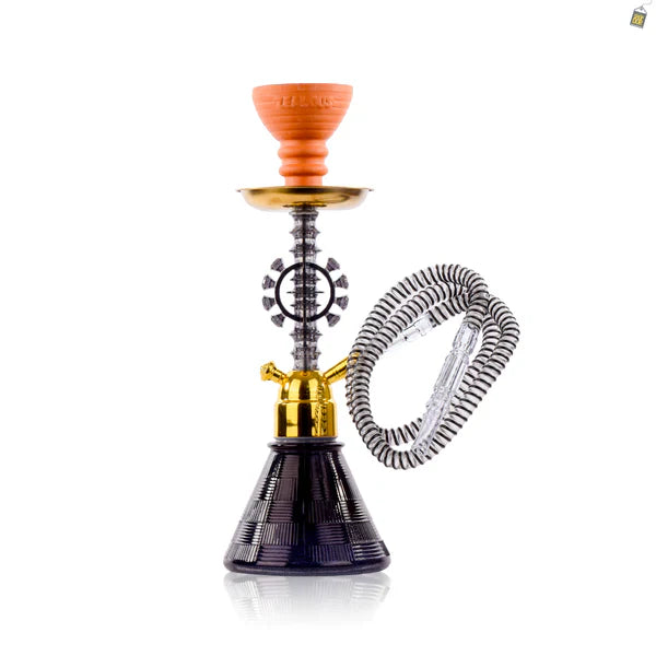 Diamond Ferry Pumpkin Hookah - Black