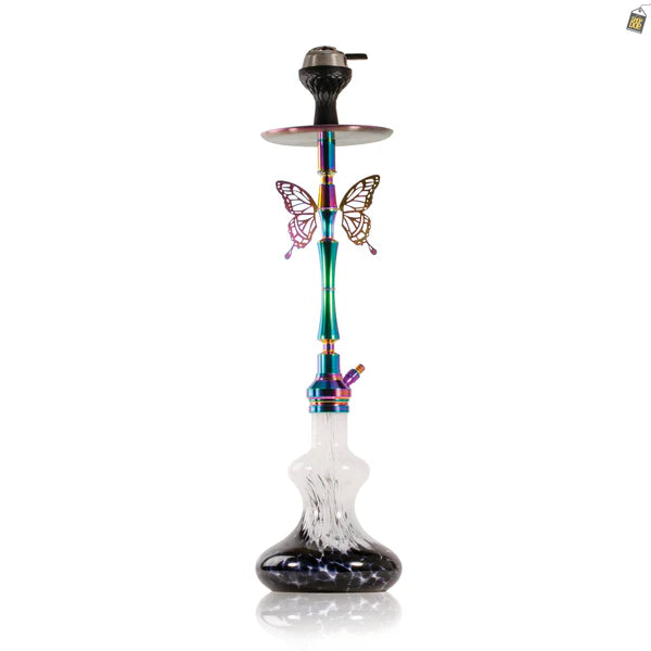 Flutter Hookah with Wings - Rainbow