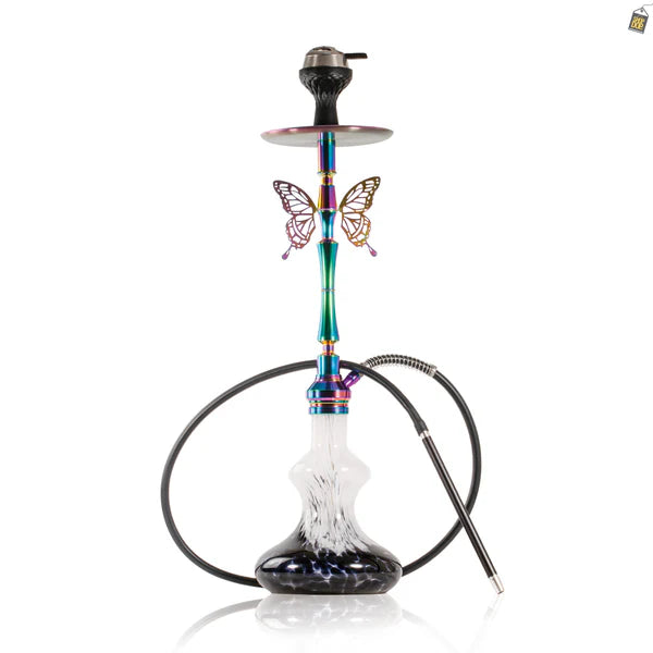 Flutter Hookah with Wings - Rainbow