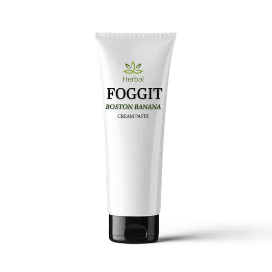 Foggit Herbal Boston Banana Hookah Paste - Cream - 50g