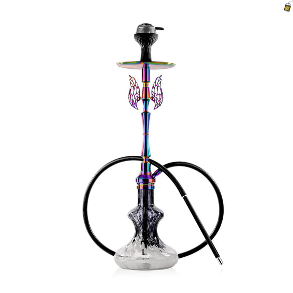 Horus Hookah with Wings - Black