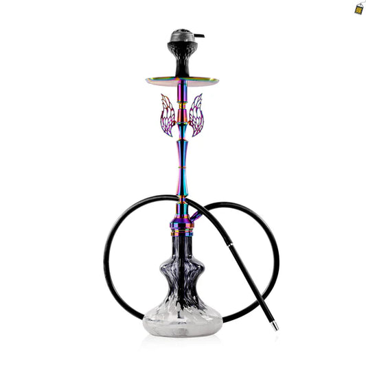 Horus Hookah with Wings - Black