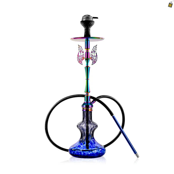 Horus Hookah with Wings - Blue