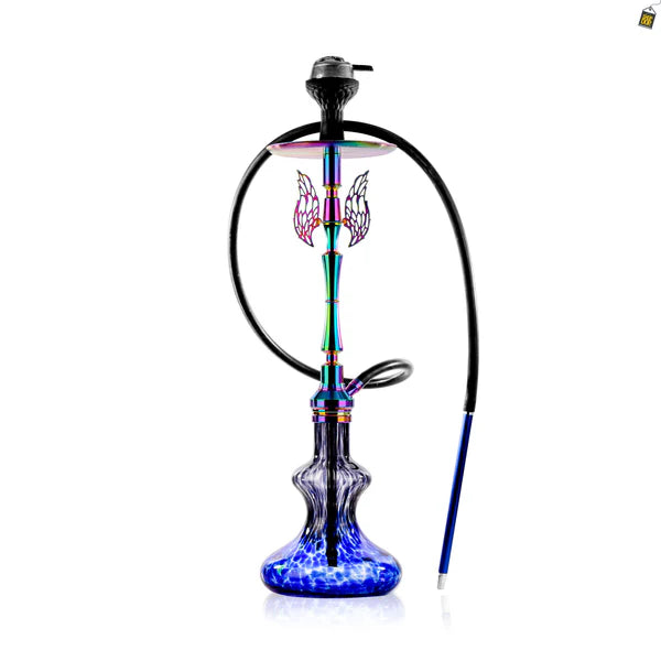 Horus Hookah with Wings - Blue