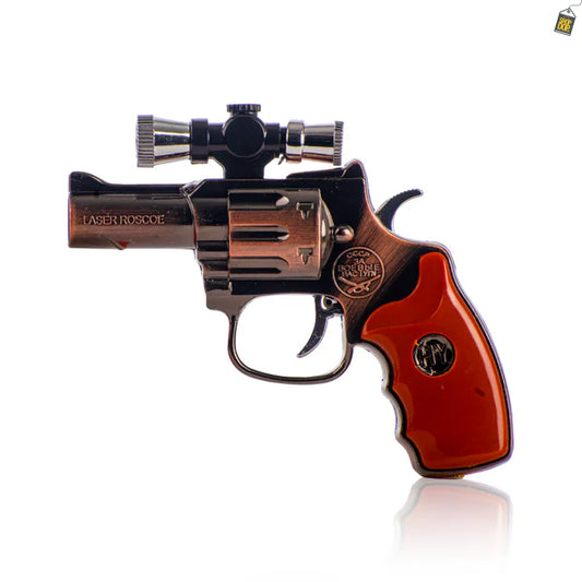 HY Revolver Laser Gun Lighter - Rose Gold