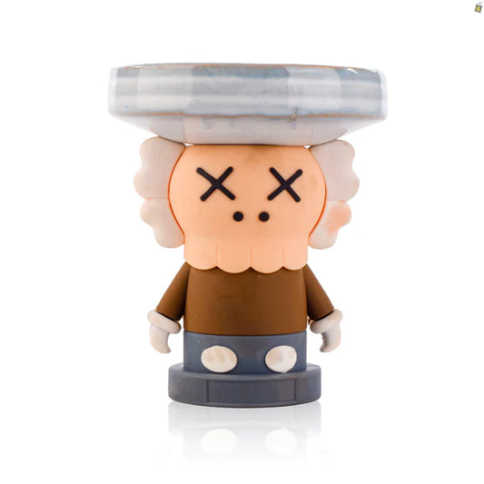 Kaws Ceramic Hookah Bowl - Sky Blue