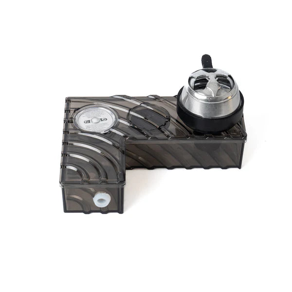 L Shape Car Hookah - Black