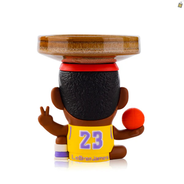 Lebron James Ceramic Hookah Bowl - Brown