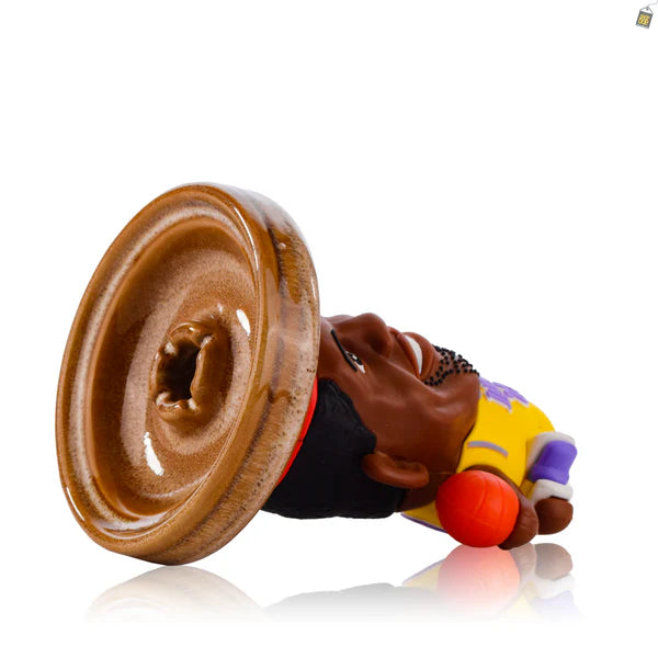 Lebron James Ceramic Hookah Bowl - Brown