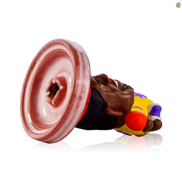 Lebron James Ceramic Hookah Bowl - Light Red