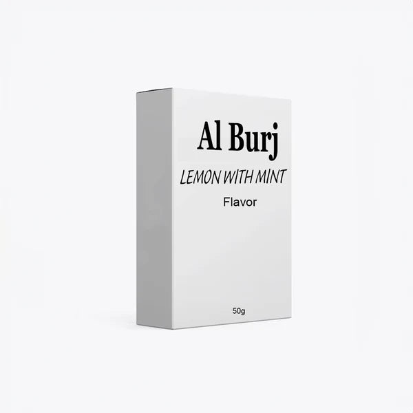 Al Burj Lemon with Mint Hookah Flavor - 50g