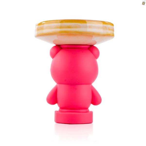 Lotso Bear Ceramic Hookah Bowl - Light Brown