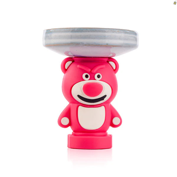Lotso Bear Ceramic Hookah Bowl - Sky Blue
