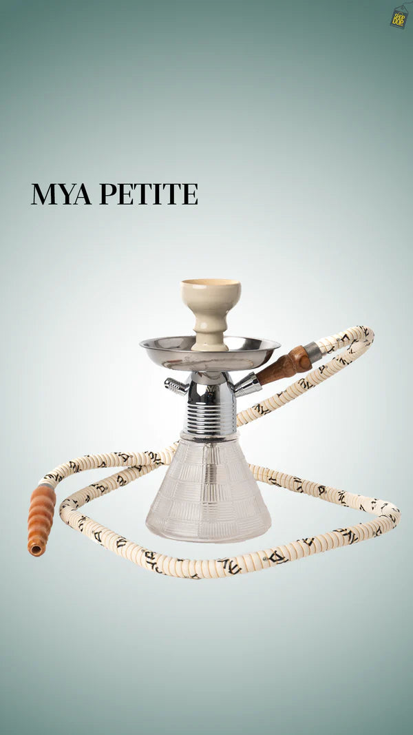 MYA Petite Hookah - White