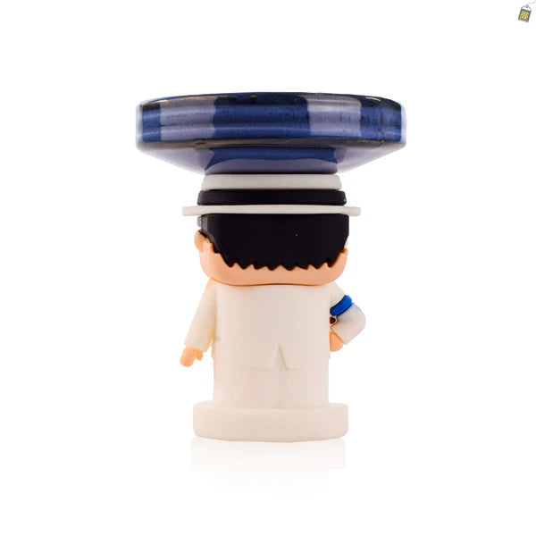 Muzan Ceramic Hookah Bowl - Blue