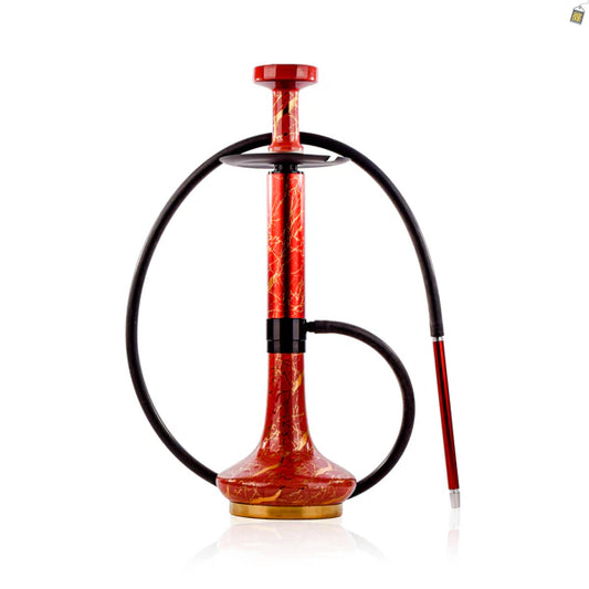 Neptune Hookah - Red