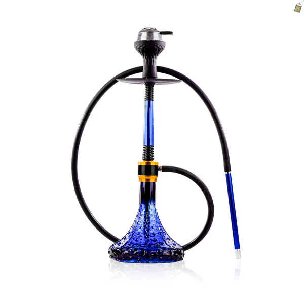 Polygon Hookah - Blue