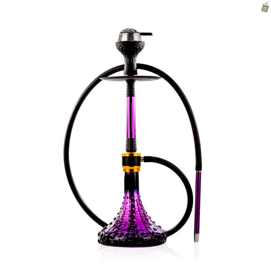 Polygon Hookah - Purple
