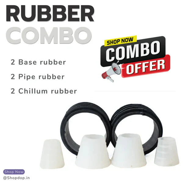 Grommets for Base, Hose and Chillum – (Combo Pack)