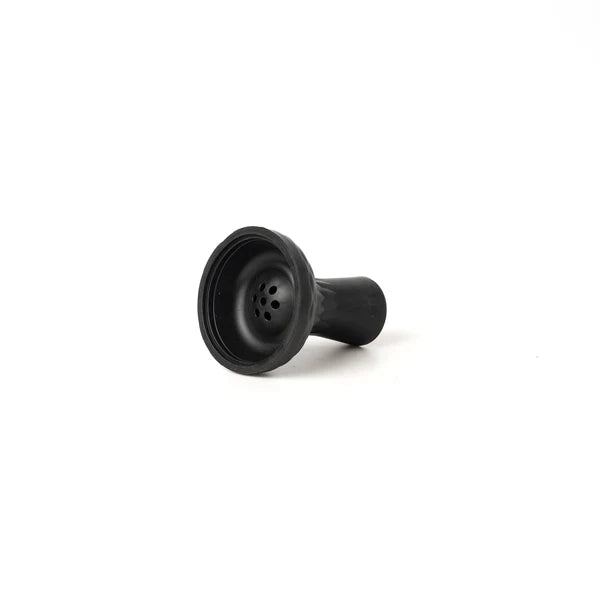 Unbreakable Silicone Chillum for Hookah - Black