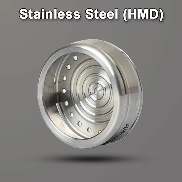 Stainless Steel Hookah Heat Management Device (HMD) - Silver