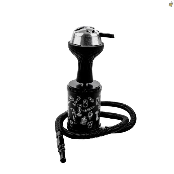 Togo Hookah with Pouch - Black