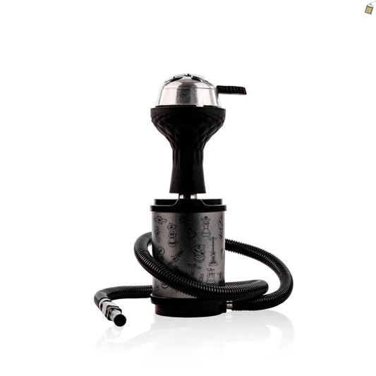 Togo Hookah with Pouch - Silver