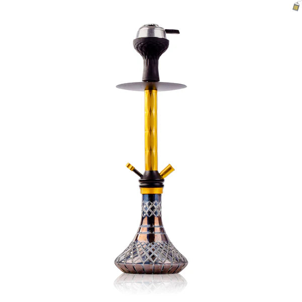 Trinqual Hookah - Gold