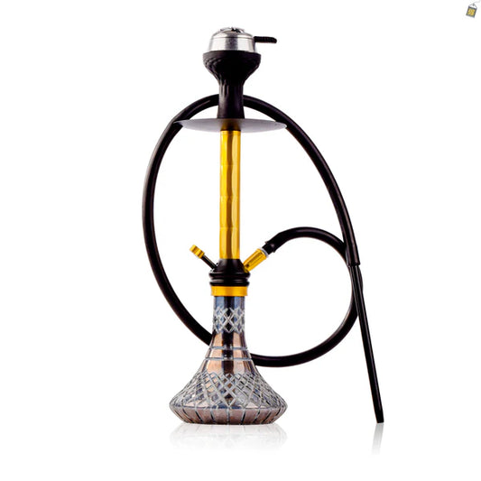 Trinqual Hookah - Gold
