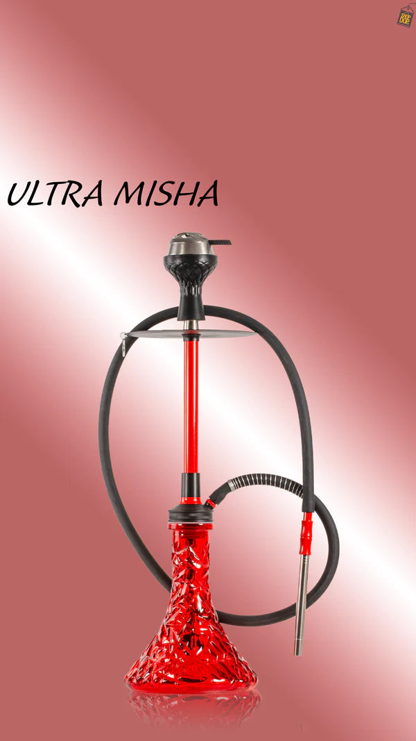 Ultra Misha Hookah - Red